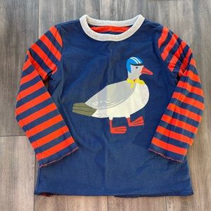 Mini Boden reversible shirt 2-3 yr